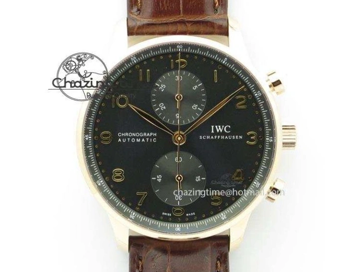 MIROTIME 0412 EasyCare Portuguese Real PR IW500705 ZF 1:1 Best Edition On Blue Leather Strap A52010 V 7310